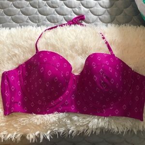 Old Navy XXL pink underwire bikini top